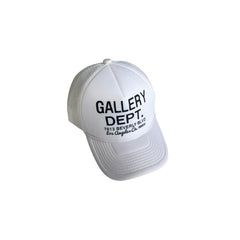 Gallery Dept Independent American Retro Vintage Washed Alphabet Printed Mesh Hat Truck Driver Hat Male