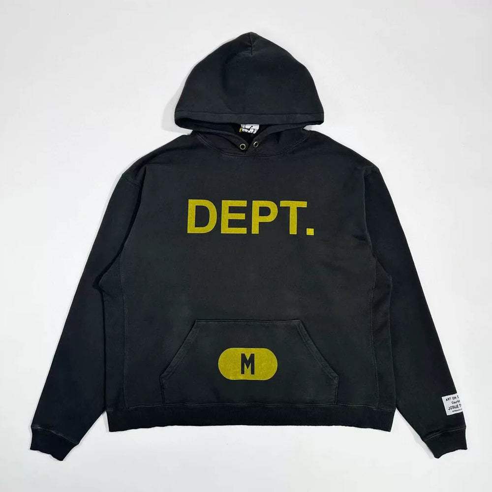 GALLERY DEPT. SIZE LOGO HOODIE Size American Washed Outdated High Street OS Hoodie