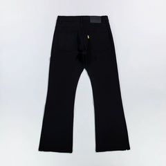 GALLERY DEPT LOGAN POLY FLARE Black and White Striped Ribbon American Retro Micro Horn Pants