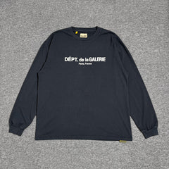 Gallery Dept. French Logo Lux Long Sleeve Tee French Fleece Printed Long Sleeve