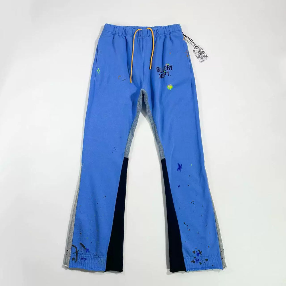 GALLERY DEPT. PAINTED FLARED SWEATPANT High Street Guard Pants