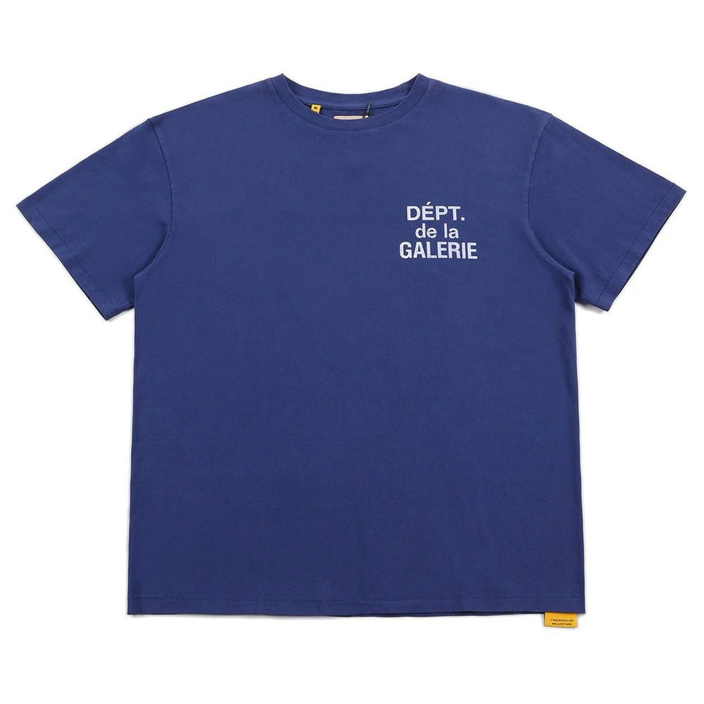 GALLERY DEPT. Washed French Logo Vintage Tee French Washed Retro T-shirt