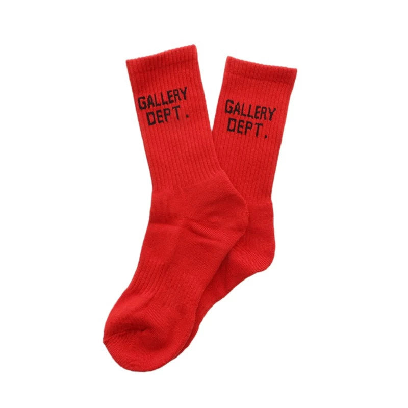 GALLERY DEPT 23AW Socks American Retro Coarse Thread Socks Mid Tube Men's and Women's Couple Style Trendy