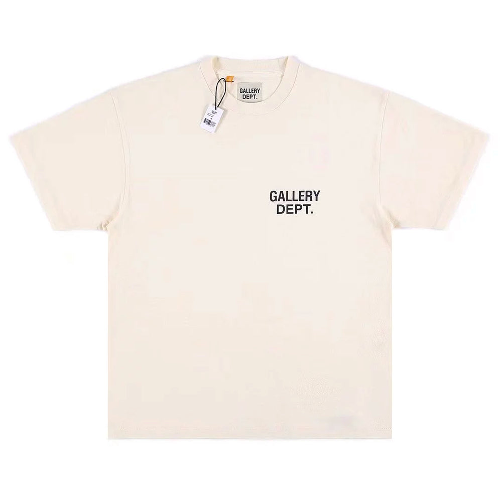 GALLERY DEPT. Souvenir Vintage Tee Hollywood letter washed short sleeved trendy men and women