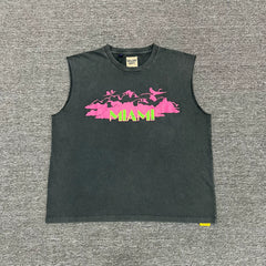 GALLERY DEPT. Collins Sleeveless Printed Tank Miami Sleeveless Tank Top