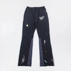 GALLERY DEPT. PAINTED FLARED SWEATPANT High Street Guard Pants