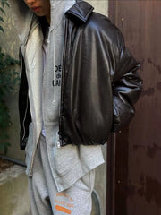 GALLERY DEPT. FRENCH Hemp Grey Basic French American High Street Zipper Hoodie Coat