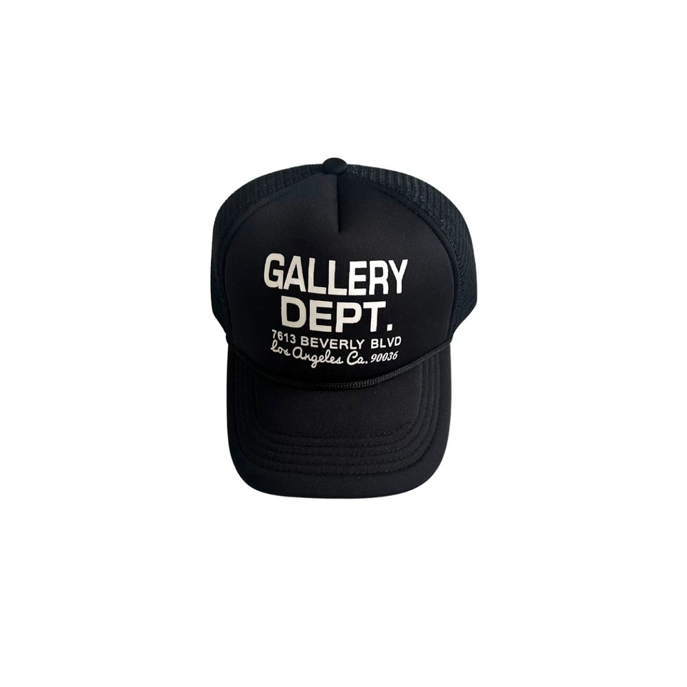 Gallery Dept Independent American Retro Vintage Washed Alphabet Printed Mesh Hat Truck Driver Hat Male