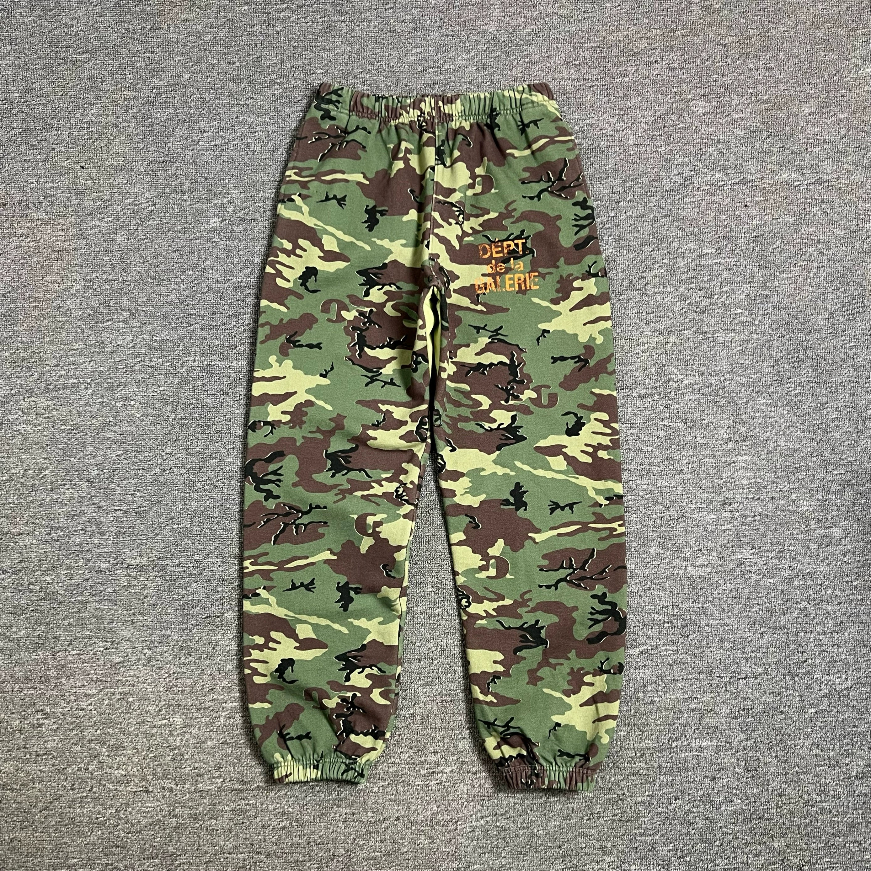 Gallery Dept. Camouflage Cotton Jersey Sweatpants French camouflage sweatpants