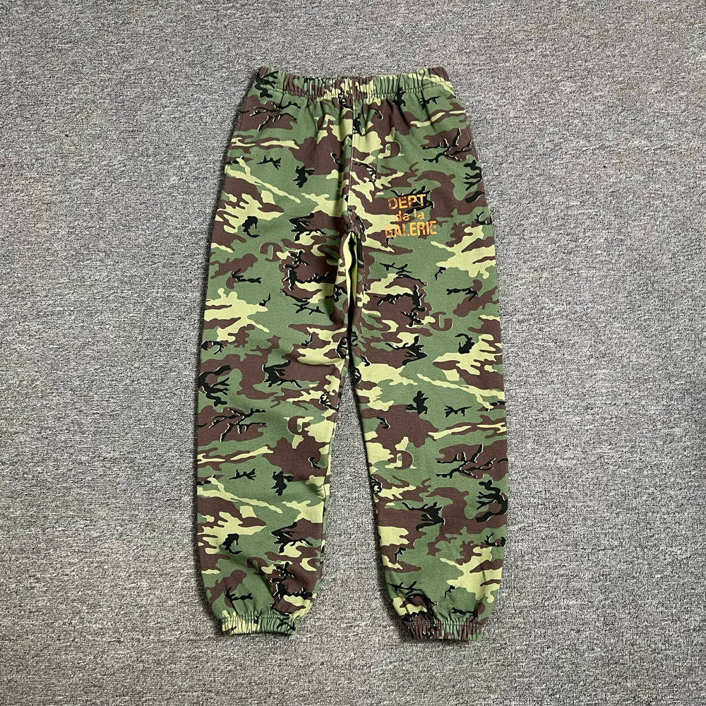 Gallery Dept. Camouflage Cotton Jersey Sweatpants French camouflage sweatpants
