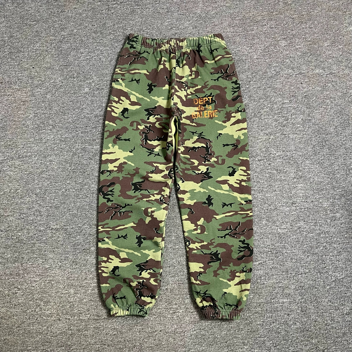 Gallery Dept. Camouflage Cotton Jersey Sweatpants French camouflage sweatpants