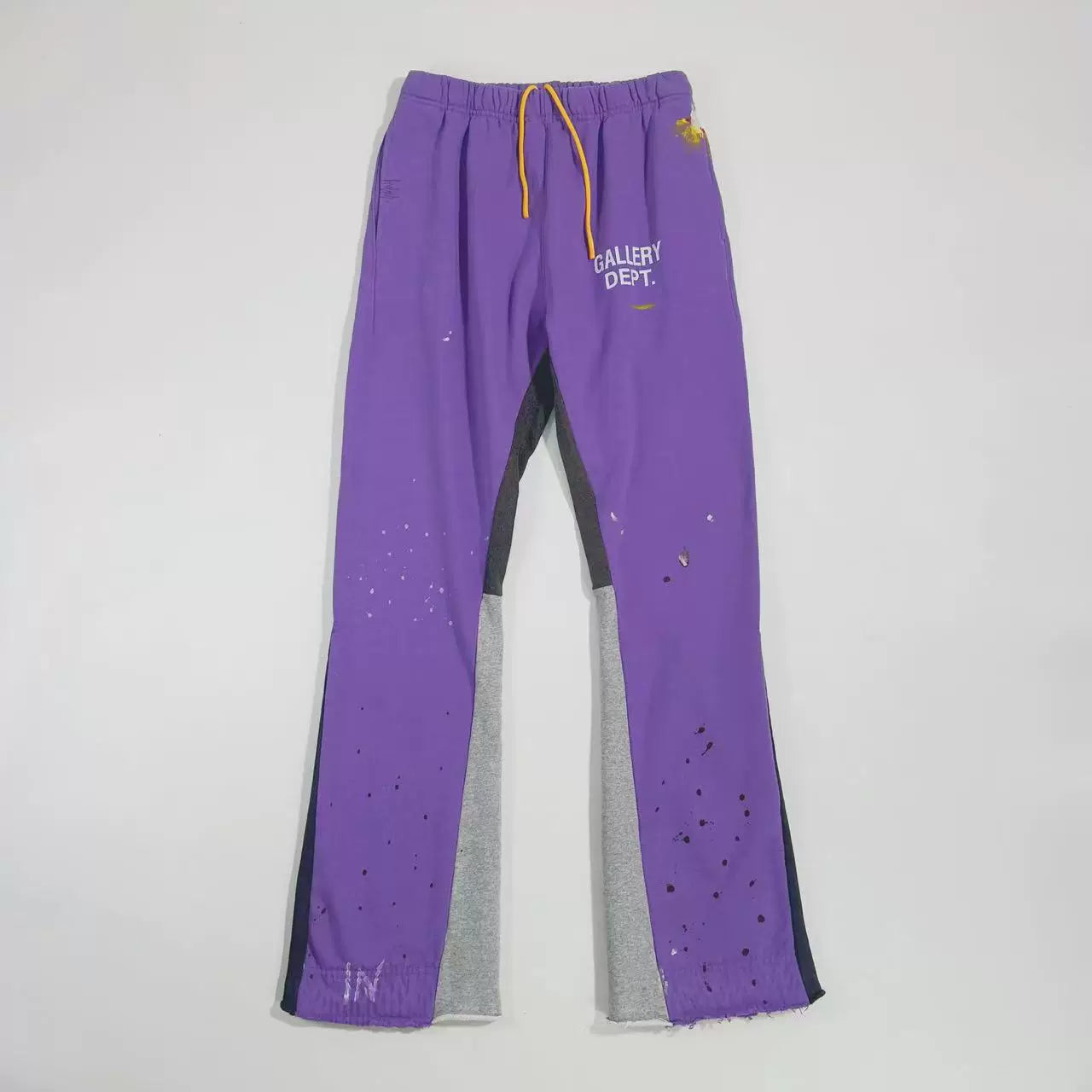 GALLERY DEPT. PAINTED FLARED SWEATPANT High Street Guard Pants