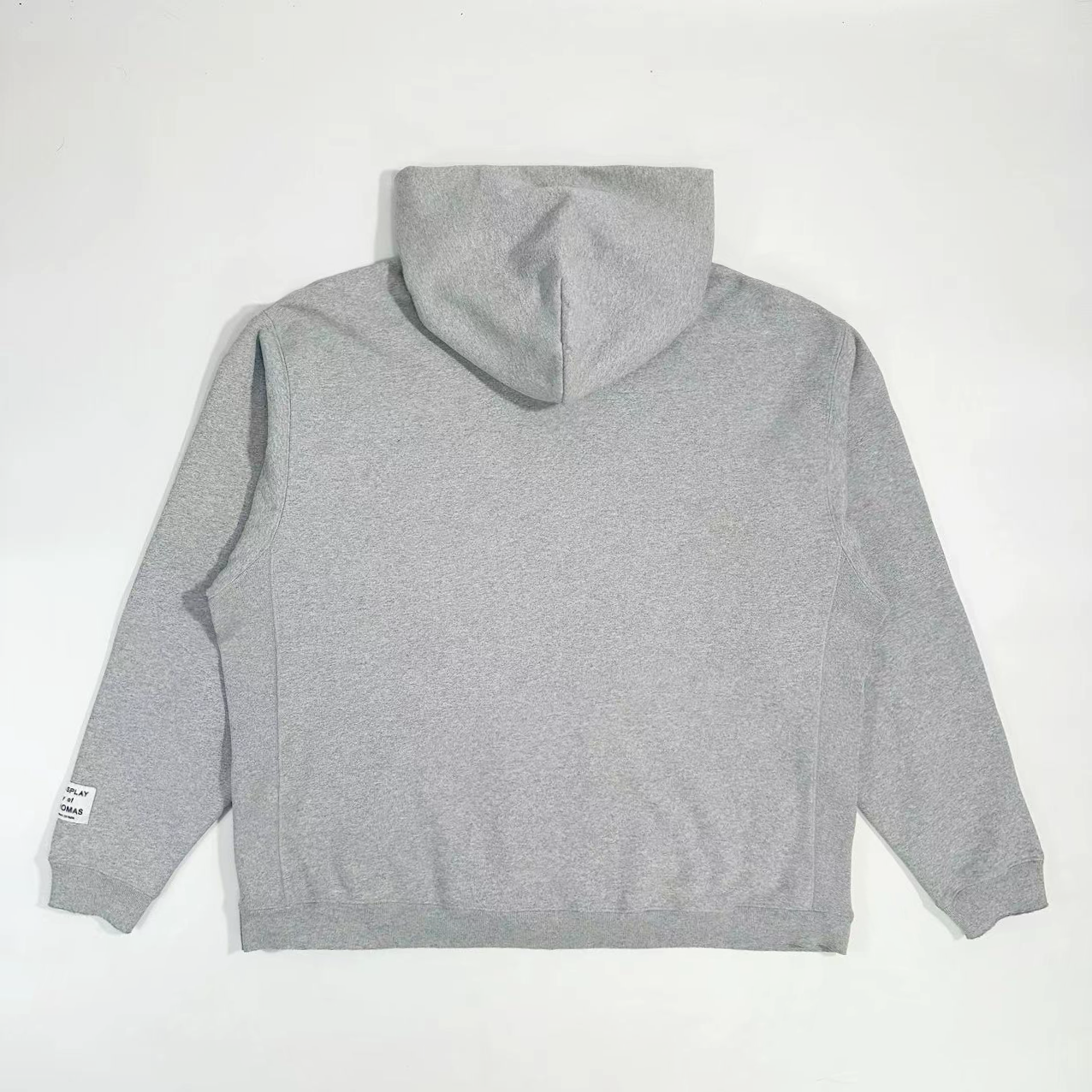 GALLERY DEPT. LE BAR VINTAGE HOODIE Hemp Grey Blue Alphabet Music Bar Hoodie Sweatshirt