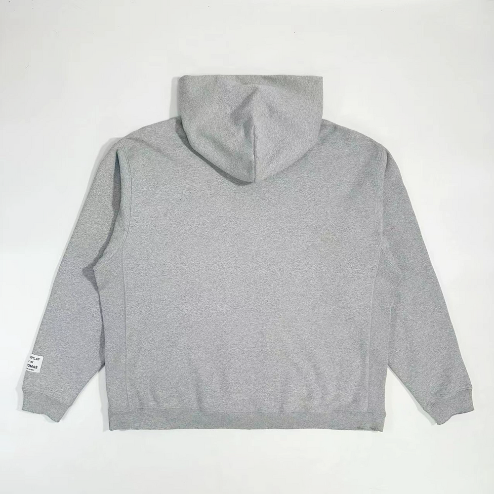 GALLERY DEPT. LE BAR VINTAGE HOODIE Hemp Grey Blue Alphabet Music Bar Hoodie Sweatshirt