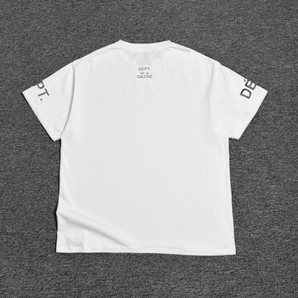GALLERY DEPT. short sleeved graphic T-shirt basic letter short sleeved T-shirt
