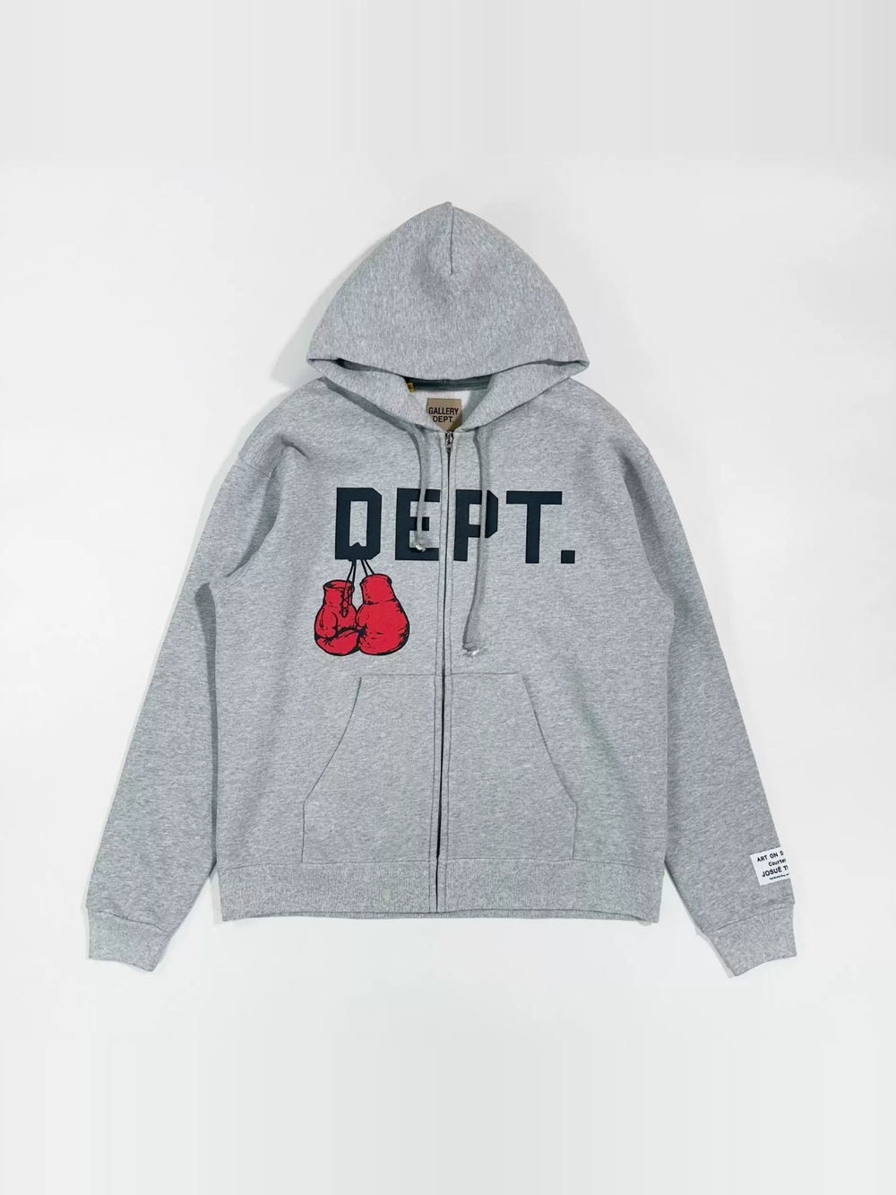 GALLERY DEPT. BOXING MERCH ZIP HOODIE拳击手套拉链卫衣帽衫