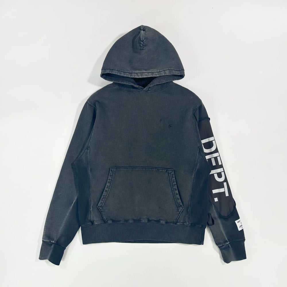 GALLERY DEPT. ARCHIVE HOODIE Washwater Damage Patch Waste Soil High Street Hoodie