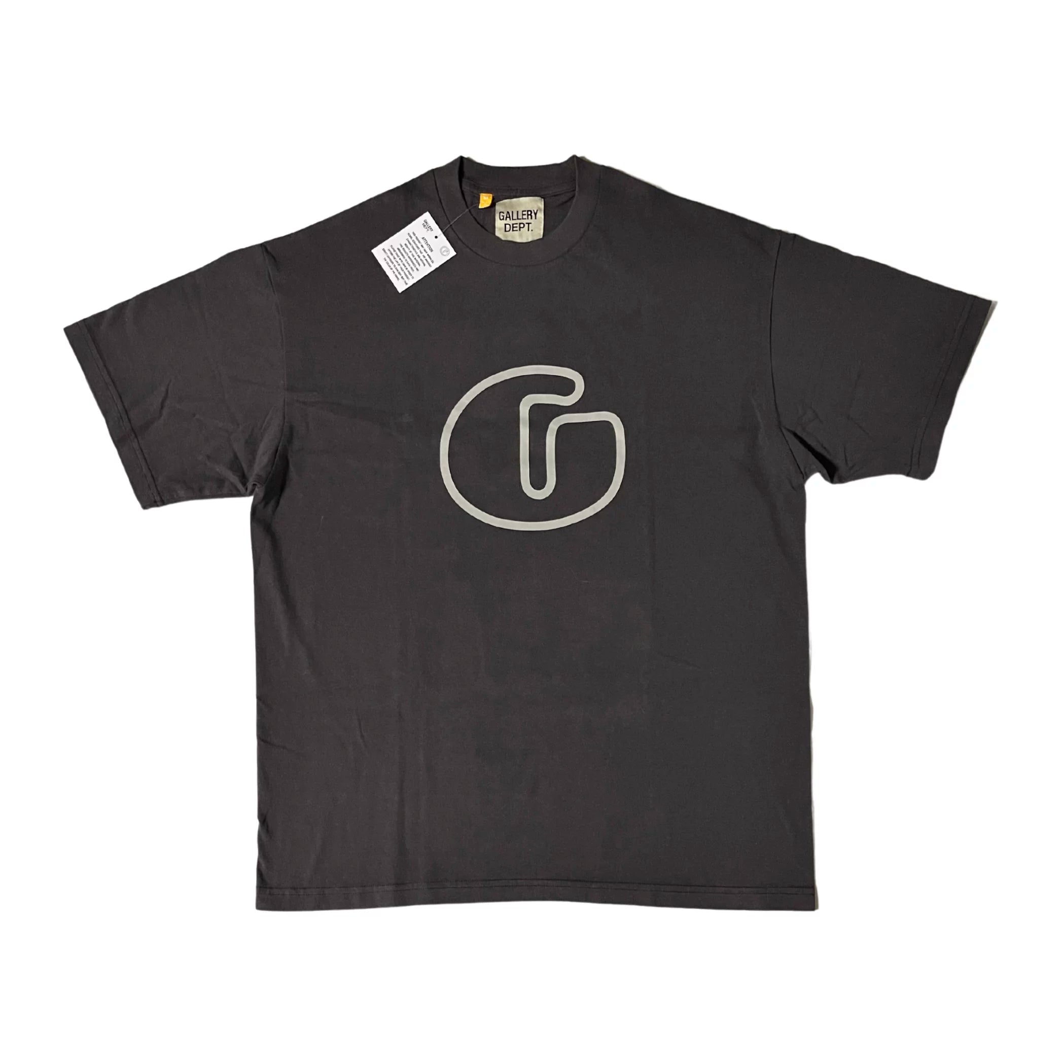 GALLERY DEPT SCREEN DEPOT Vintage Vintage Printed G-letter Short sleeved T-shirt Trendy Men and Women