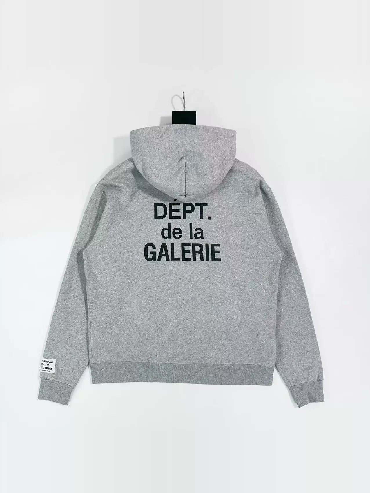 GALLERY DEPT. FRENCH Hemp Grey Basic French American High Street Zipper Hoodie Coat