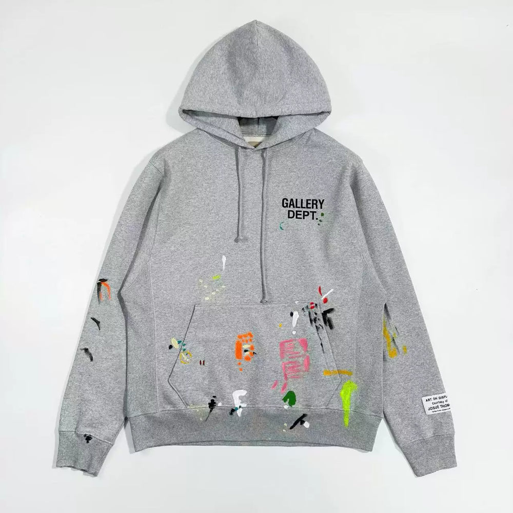 GALLERY DEPT. PAINT LOGO HOODIE Inked Basic Alphabet American High Street Hoodie