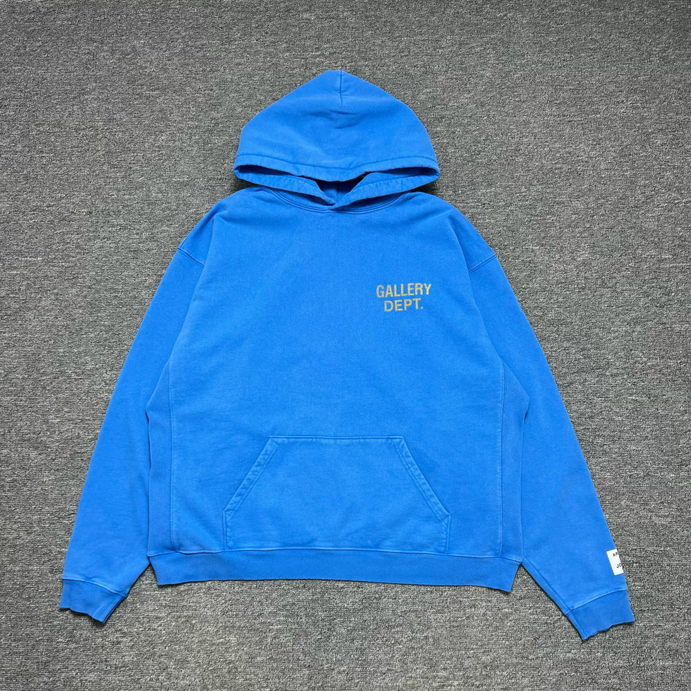 GALLERY DEPT. 90'S GD LOGO HOODIE Basic Alphabet American High Street Hoodie