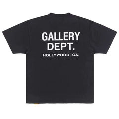 GALLERY DEPT. Souvenir Vintage Tee Hollywood letter washed short sleeved trendy men and women