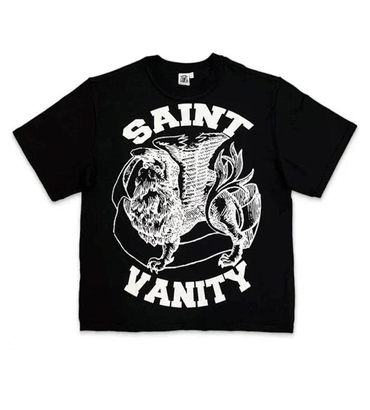 Saint Vanity Griffin Tee Black/White