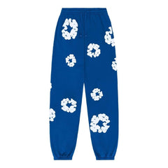 Denim Tears The Cotton Wreath Sweatpants Royal Blue