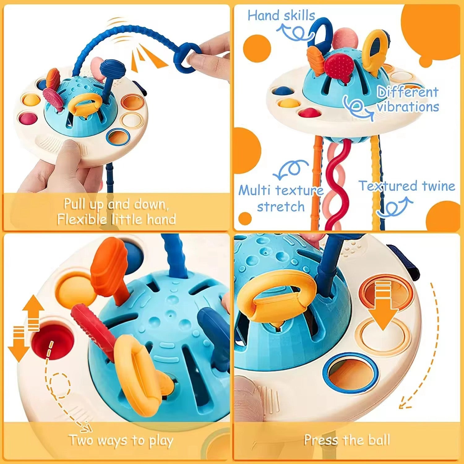 Pull & Play Octopus