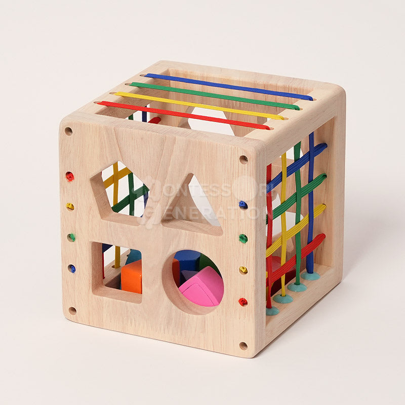 Montessori Wooden Sorting Cube