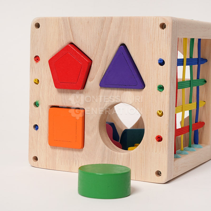 Montessori Wooden Sorting Cube